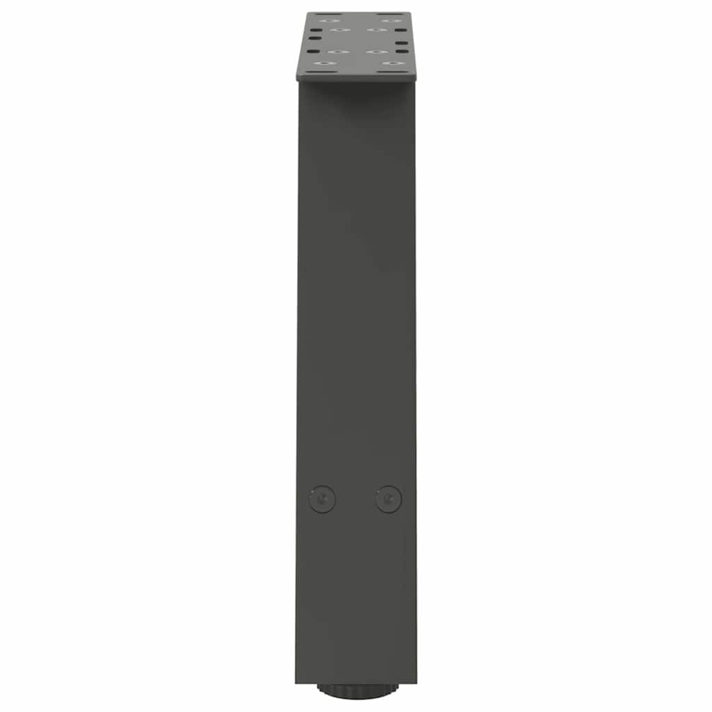 vidaXL Coffee Table Legs A-Shaped 2 pcs Anthracite 40x(30-31) cm Steel