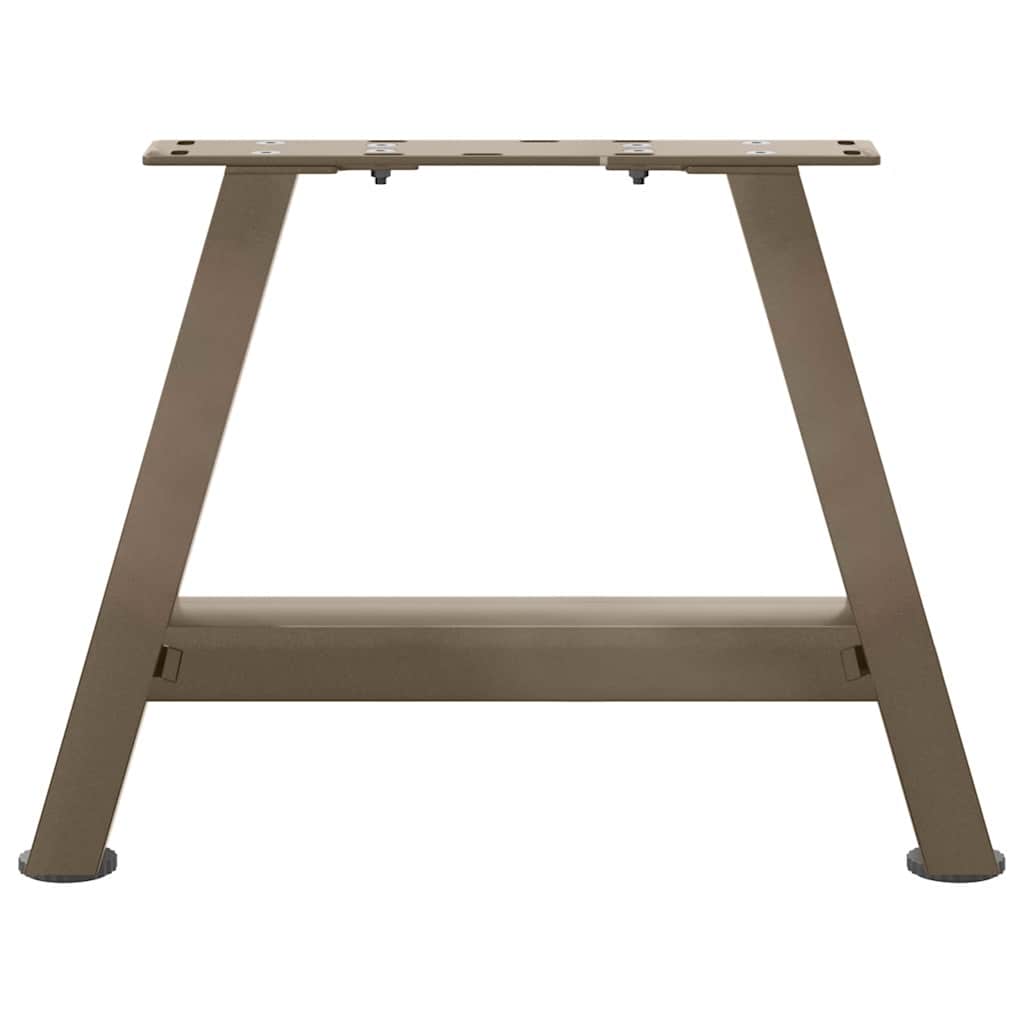 vidaXL Coffee Table Legs A-Shaped 2 pcs 40x(30-31) cm Steel