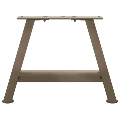 vidaXL Coffee Table Legs A-Shaped 2 pcs 40x(30-31) cm Steel