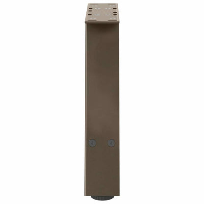 vidaXL Coffee Table Legs A-Shaped 2 pcs 40x(30-31) cm Steel