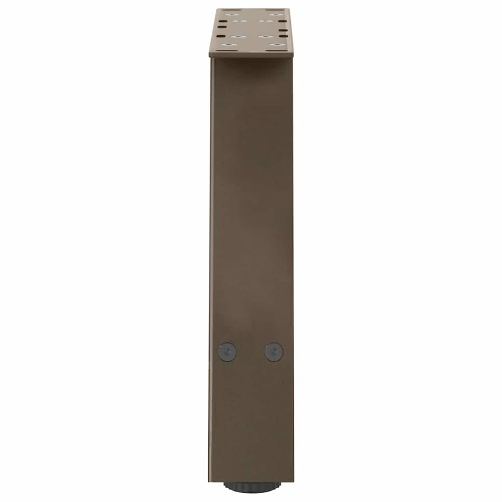 vidaXL Coffee Table Legs A-Shaped 2 pcs 40x(30-31) cm Steel
