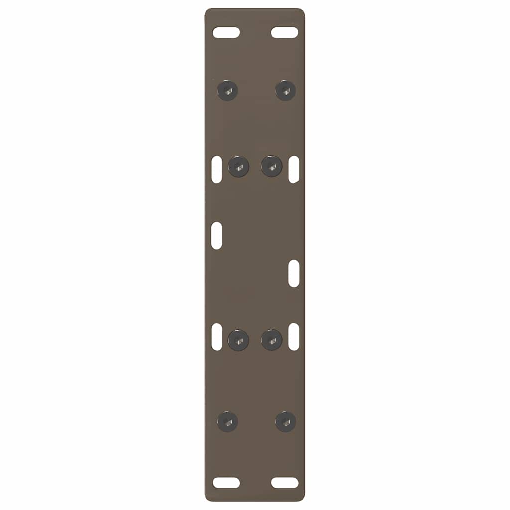 vidaXL Coffee Table Legs A-Shaped 2 pcs 40x(30-31) cm Steel