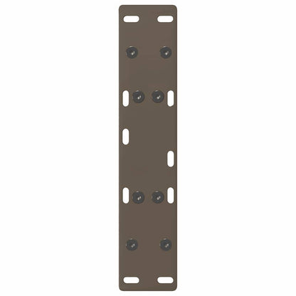 vidaXL Coffee Table Legs A-Shaped 2 pcs 40x(30-31) cm Steel