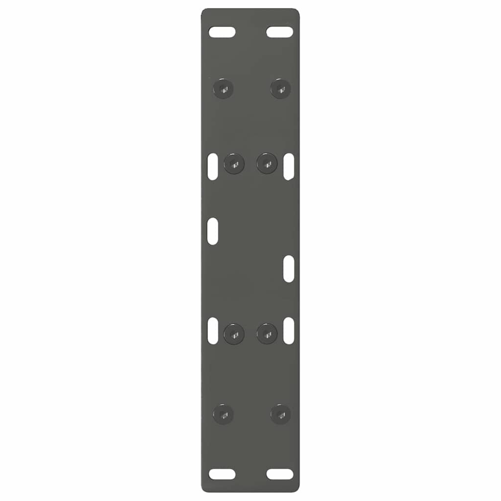 vidaXL Coffee Table Legs A-Shaped 2 pcs Anthracite 50x(30-31) cm Steel