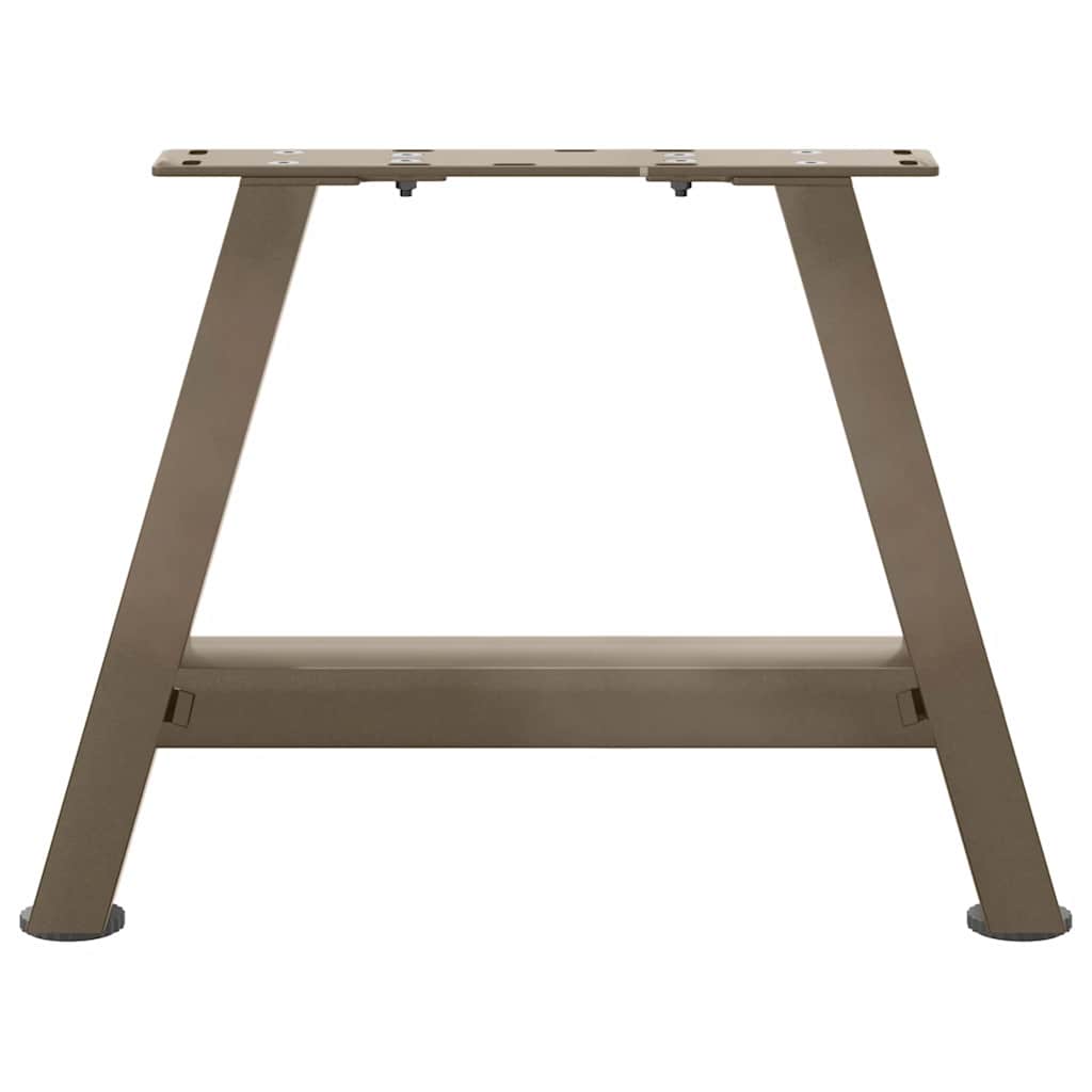 vidaXL Coffee Table Legs A-Shaped 2 pcs 50x(30-31) cm Steel