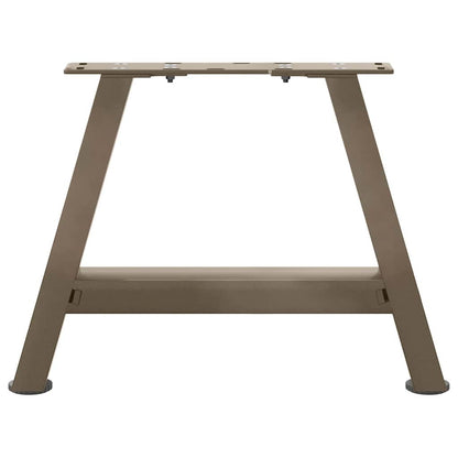 vidaXL Coffee Table Legs A-Shaped 2 pcs 50x(30-31) cm Steel