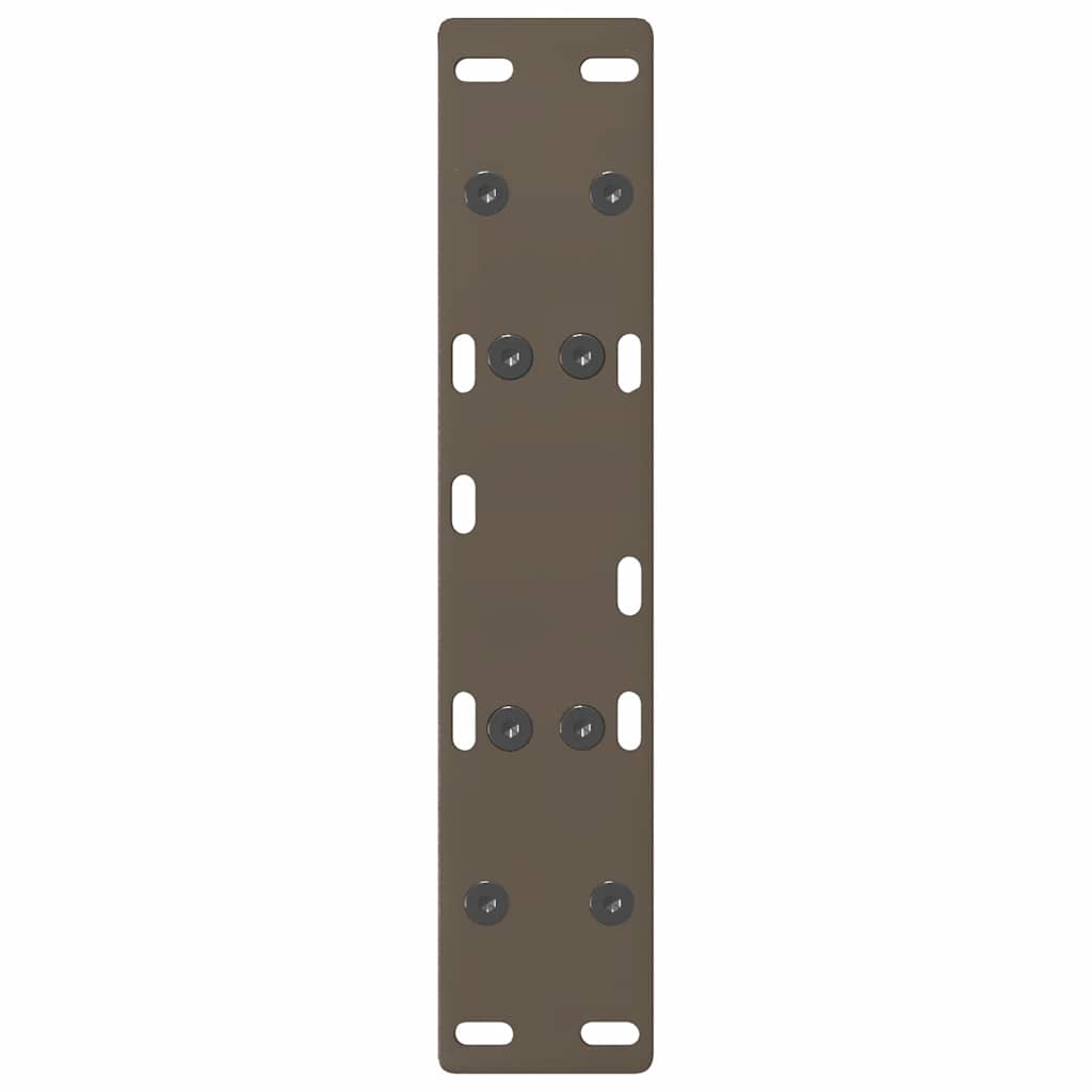 vidaXL Coffee Table Legs A-Shaped 2 pcs 50x(30-31) cm Steel