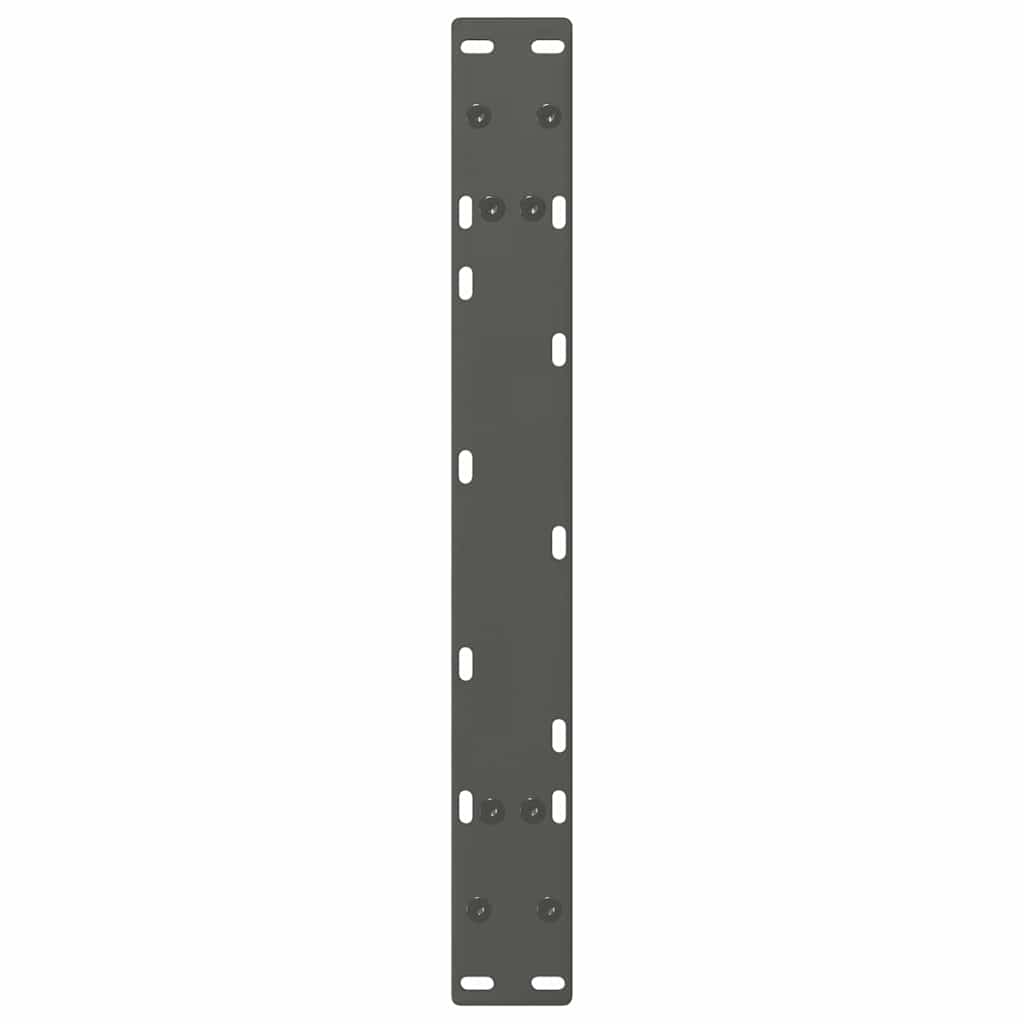 vidaXL Coffee Table Legs A-Shaped 2 pcs Anthracite 60x(30-31) cm Steel