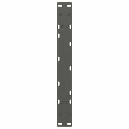 vidaXL Coffee Table Legs A-Shaped 2 pcs Anthracite 60x(30-31) cm Steel