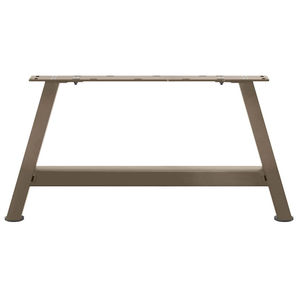 vidaXL Coffee Table Legs A-Shaped 2 pcs 60x(30-31) cm Steel