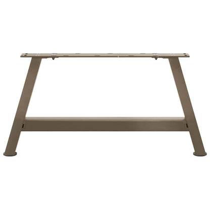 vidaXL Coffee Table Legs A-Shaped 2 pcs 60x(30-31) cm Steel