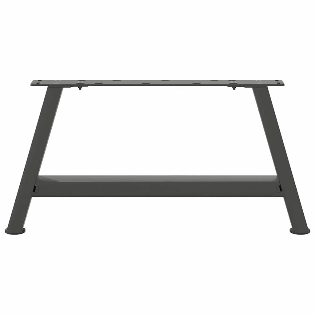 vidaXL Coffee Table Legs A-Shaped 2 pcs Anthracite 70x(30-31) cm Steel