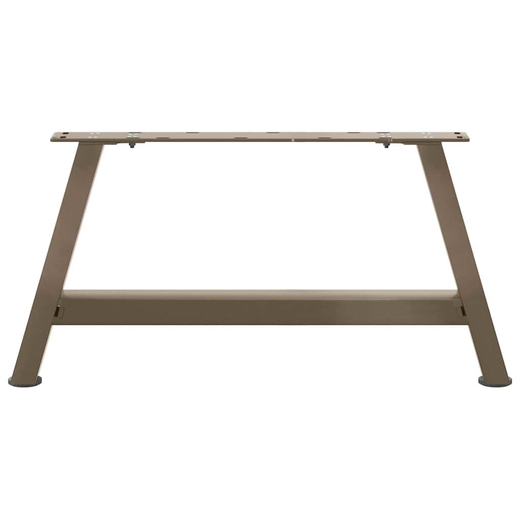 vidaXL Coffee Table Legs A-Shaped 2 pcs 70x(30-31) cm Steel