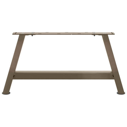vidaXL Coffee Table Legs A-Shaped 2 pcs 70x(30-31) cm Steel