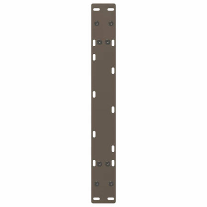 vidaXL Coffee Table Legs A-Shaped 2 pcs 70x(30-31) cm Steel