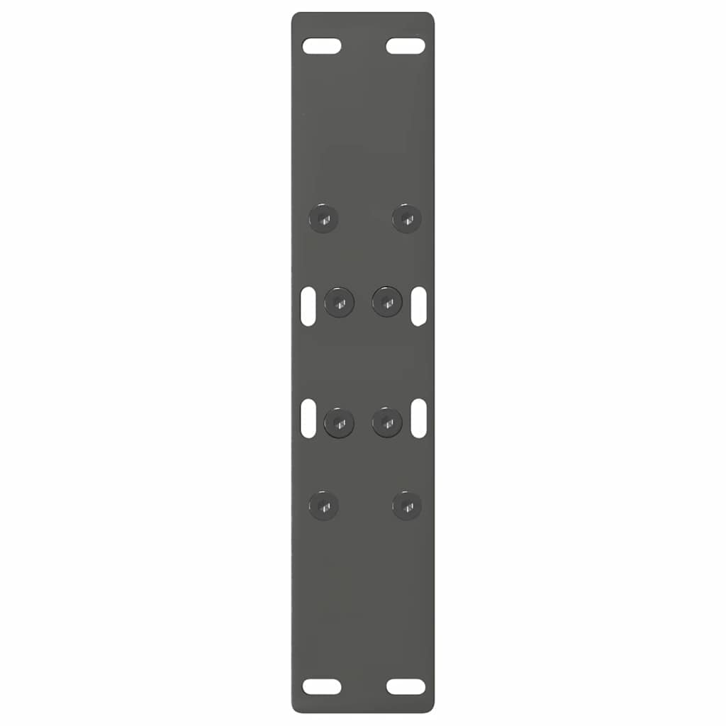 vidaXL Coffee Table Legs A-Shaped 2 pcs Anthracite 38x(42-43) cm Steel