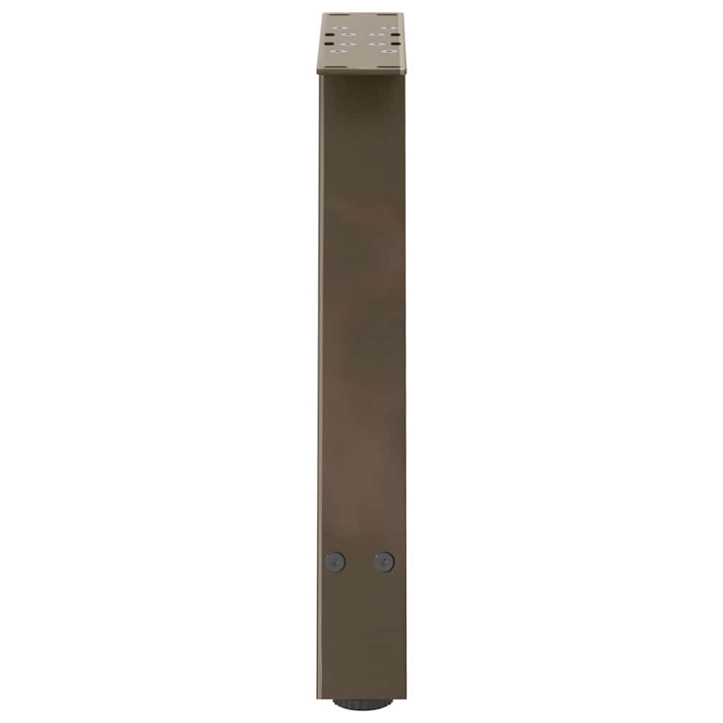 vidaXL Coffee Table Legs A-Shaped 2 pcs 38x(42-43) cm Steel