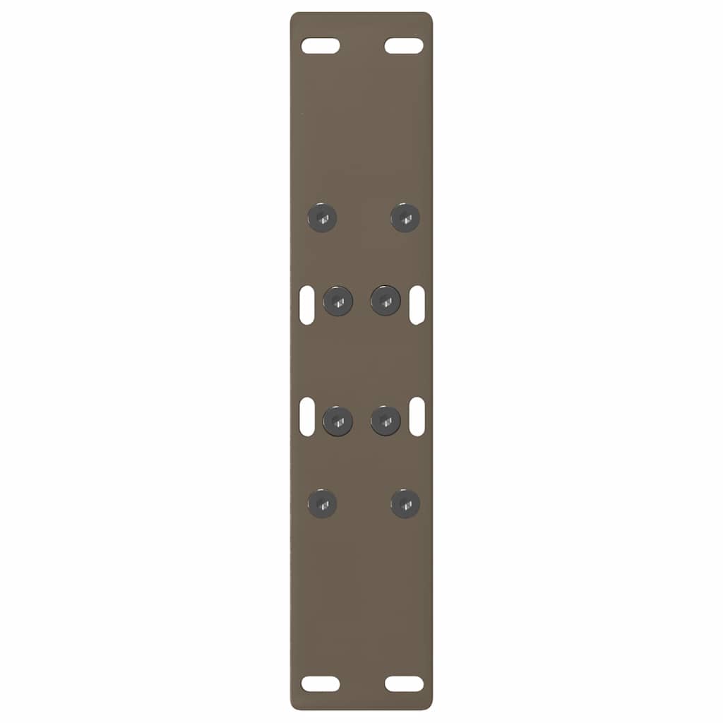 vidaXL Coffee Table Legs A-Shaped 2 pcs 38x(42-43) cm Steel