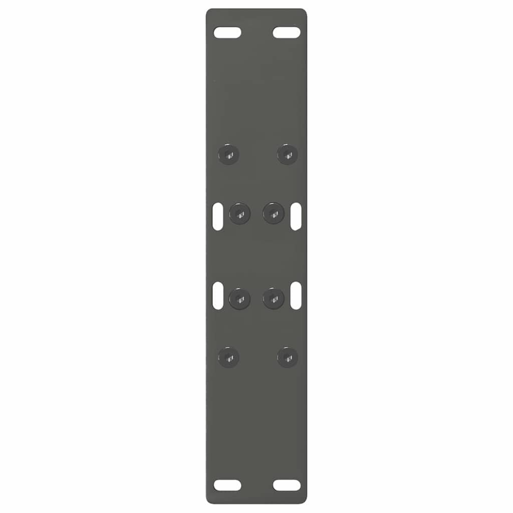 vidaXL Coffee Table Legs A-Shaped 2 pcs Anthracite 50x(42-43) cm Steel