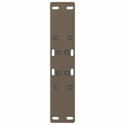 vidaXL Coffee Table Legs A-Shaped 2 pcs 50x(42-43) cm Steel