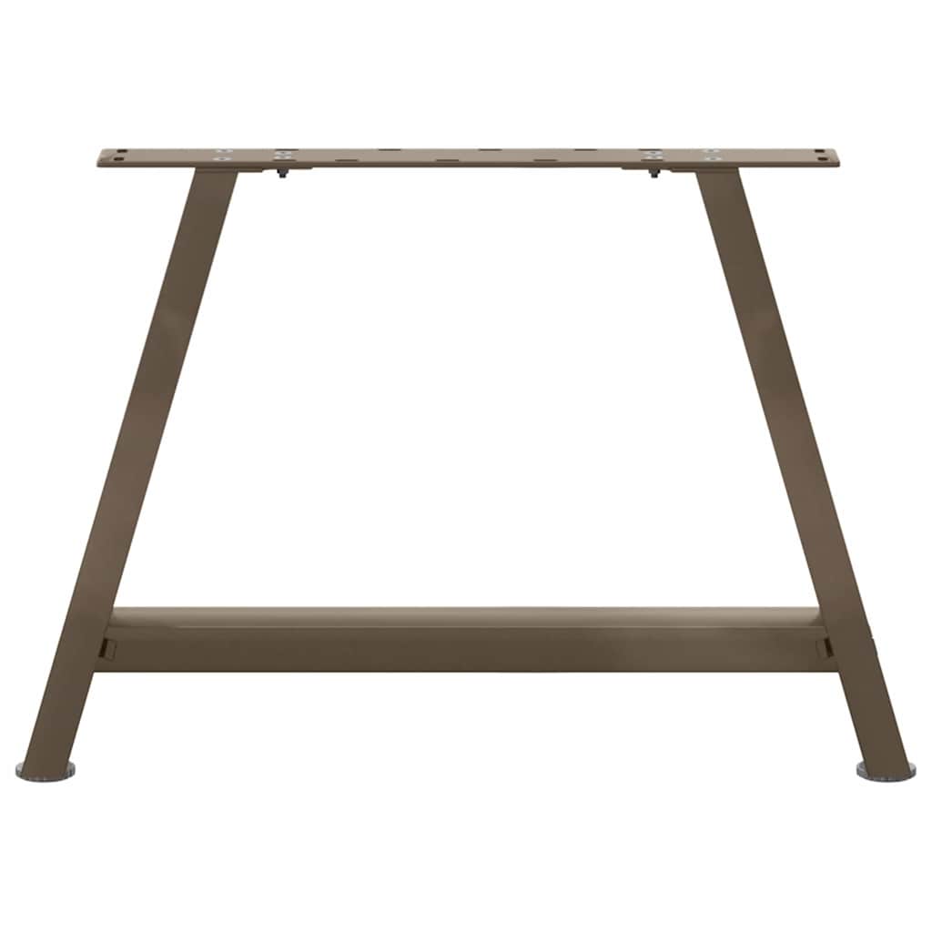 vidaXL Coffee Table Legs A-Shaped 2 pcs 60x(42-43) cm Steel