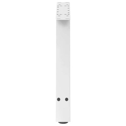 vidaXL Coffee Table Legs A-Shaped 2 pcs White 70x(42-43) cm Steel