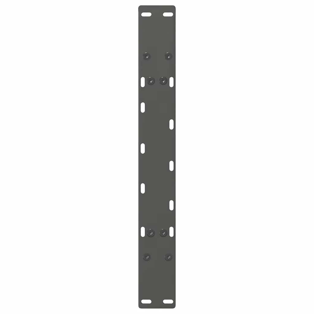 vidaXL Coffee Table Legs A-Shaped 2 pcs Anthracite 70x(42-43) cm Steel
