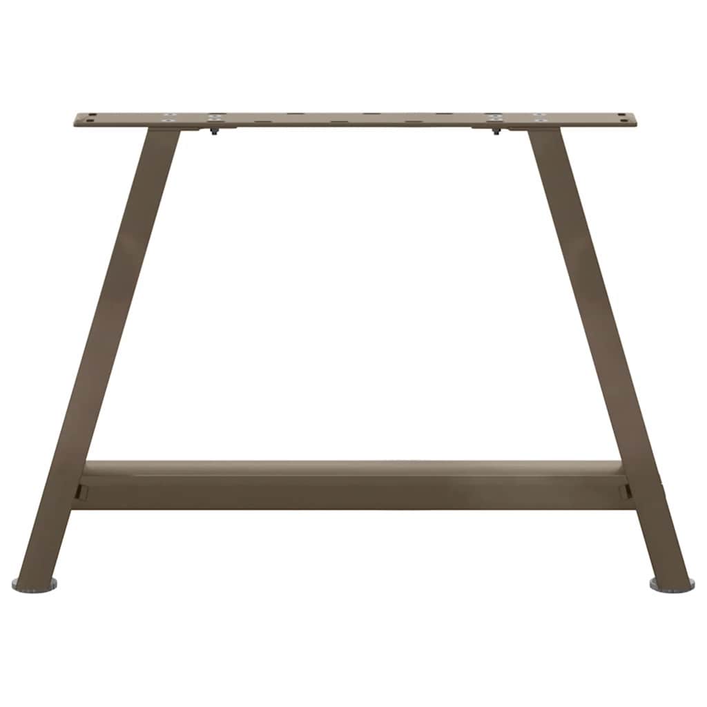 vidaXL Coffee Table Legs A-Shaped 2 pcs 70x(42-43) cm Steel