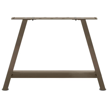 vidaXL Coffee Table Legs A-Shaped 2 pcs 70x(42-43) cm Steel