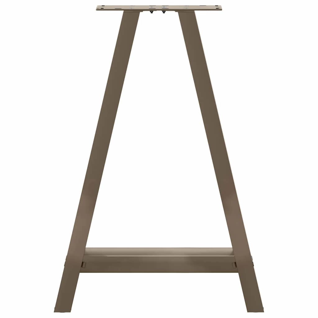 vidaXL Dining Table Legs A-Shaped 2 pcs 50x(72-73) cm Steel
