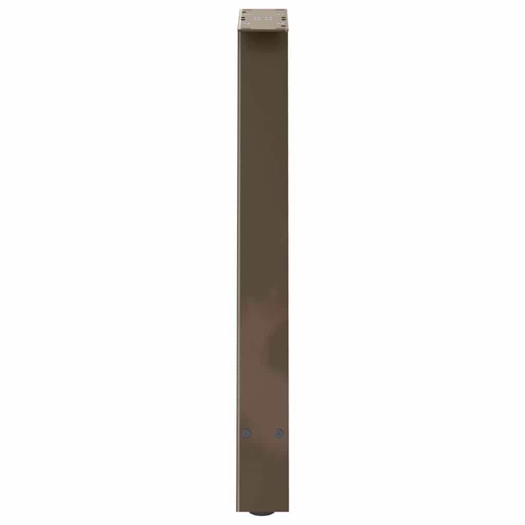 vidaXL Dining Table Legs A-Shaped 2 pcs 50x(72-73) cm Steel