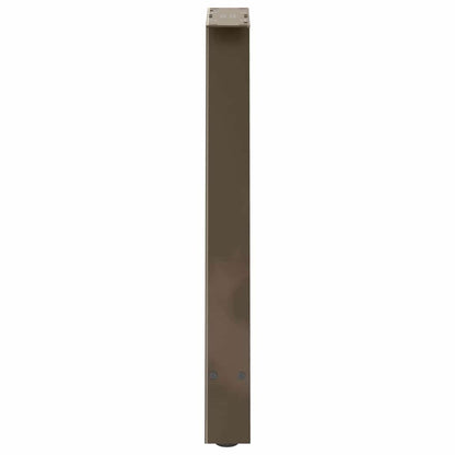 vidaXL Dining Table Legs A-Shaped 2 pcs 50x(72-73) cm Steel