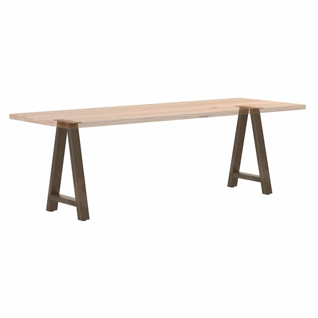 vidaXL Dining Table Legs A-Shaped 2 pcs 50x(72-73) cm Steel