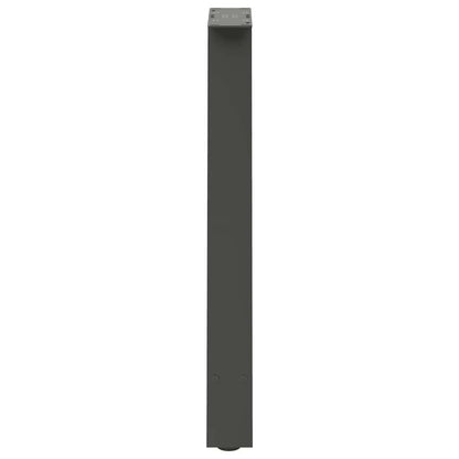 vidaXL Dining Table Legs A-Shaped 2 pcs Anthracite 60x(72-73) cm Steel