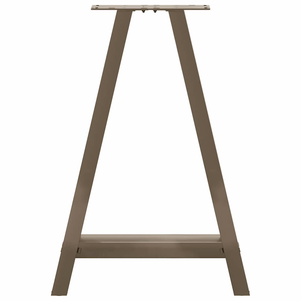 vidaXL Dining Table Legs A-Shaped 2 pcs 60x(72-73) cm Steel