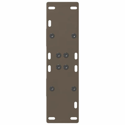 vidaXL Dining Table Legs A-Shaped 2 pcs 60x(72-73) cm Steel