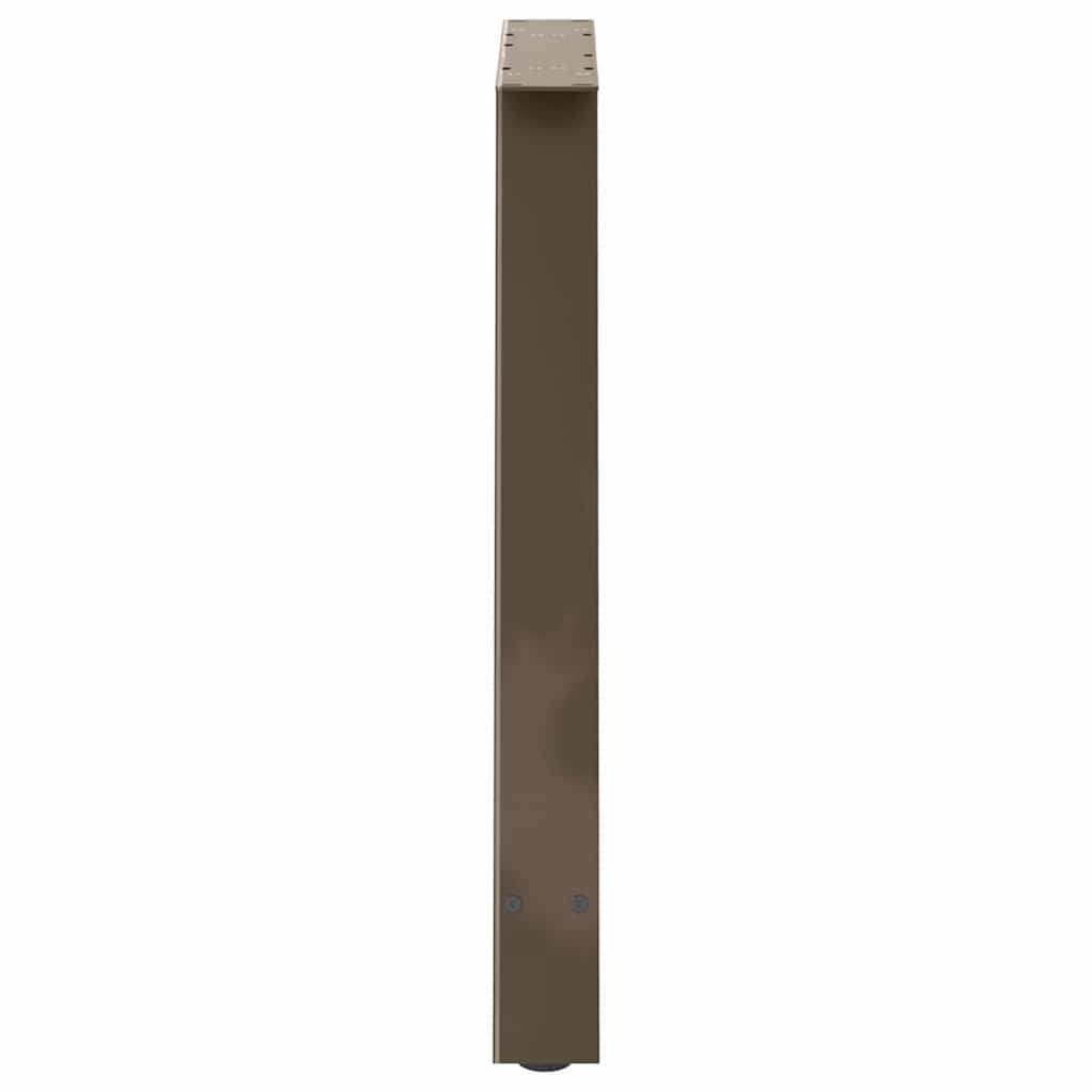 vidaXL Dining Table Legs A-Shaped 2 pcs 70x(72-73) cm Steel