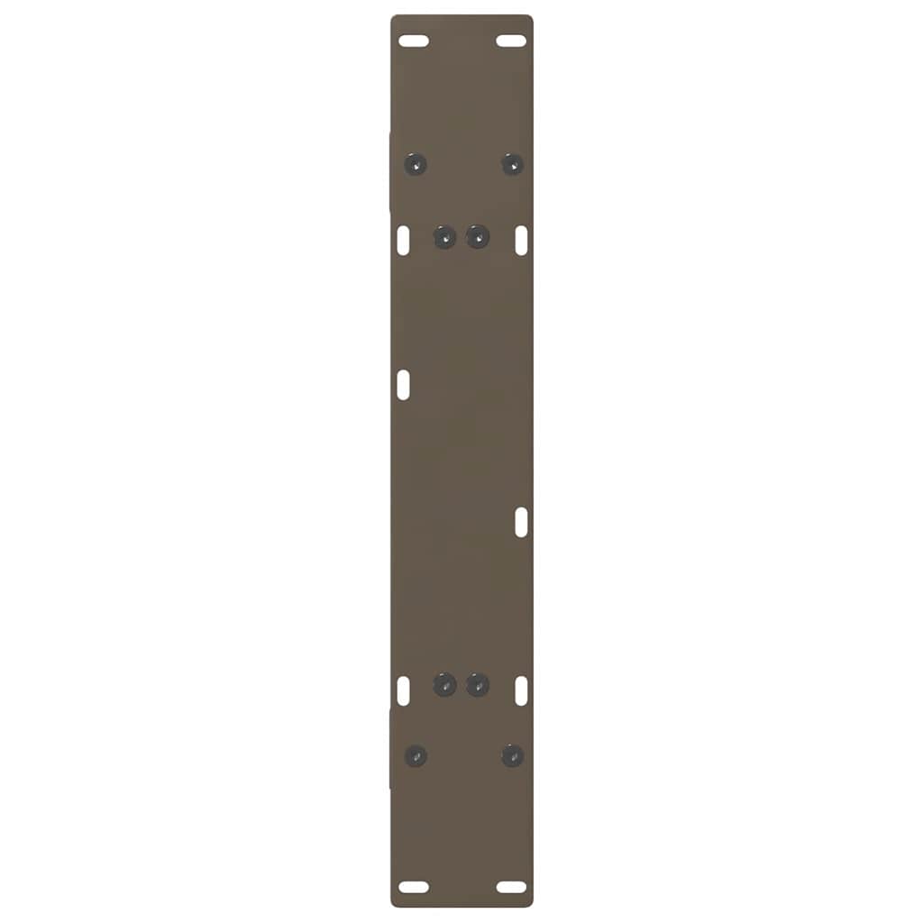 vidaXL Dining Table Legs A-Shaped 2 pcs 70x(72-73) cm Steel