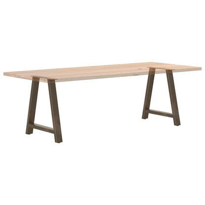 vidaXL Dining Table Legs A-Shaped 2 pcs 70x(72-73) cm Steel