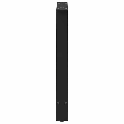 vidaXL Dining Table Legs A-Shaped 2 pcs Black 80x(72-73) cm Steel