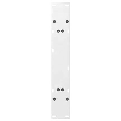 vidaXL Dining Table Legs A-Shaped 2 pcs White 80x(72-73) cm Steel