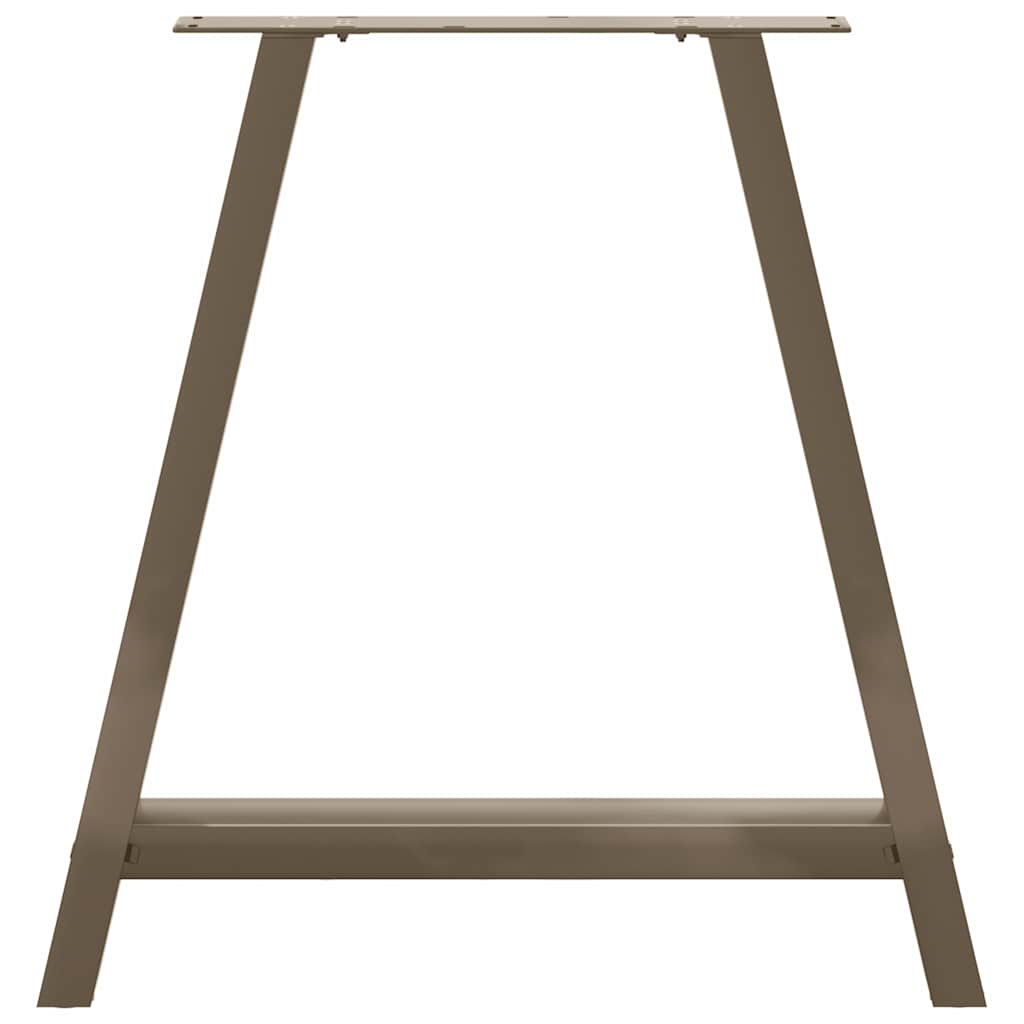 vidaXL Dining Table Legs A-Shaped 2 pcs 80x(72-73) cm Steel
