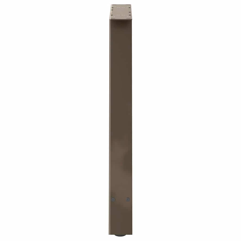 vidaXL Dining Table Legs A-Shaped 2 pcs 80x(72-73) cm Steel