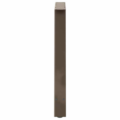 vidaXL Dining Table Legs A-Shaped 2 pcs 80x(72-73) cm Steel