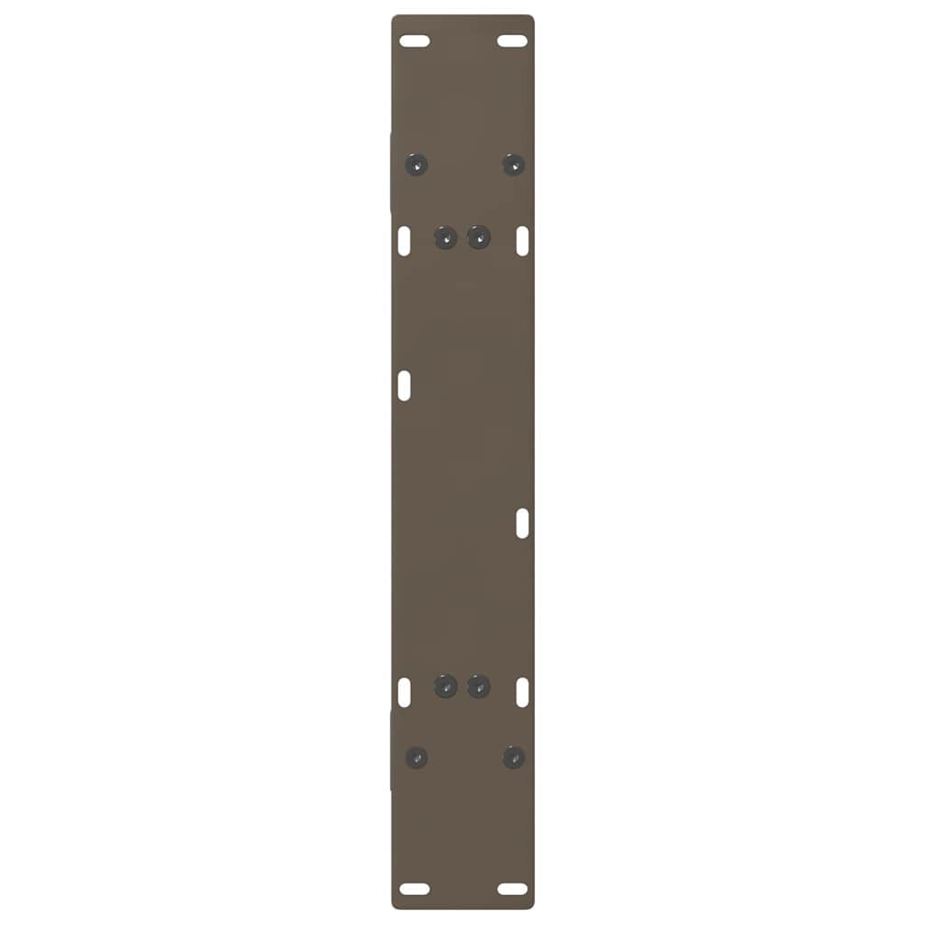 vidaXL Dining Table Legs A-Shaped 2 pcs 80x(72-73) cm Steel