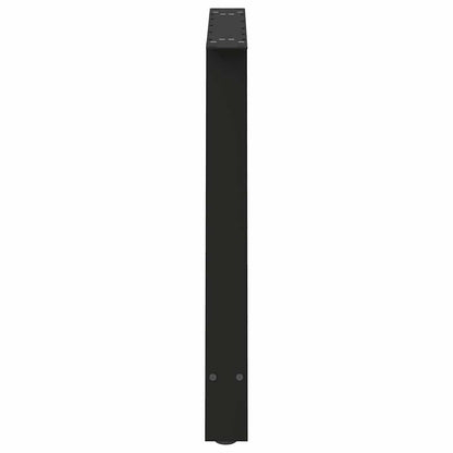 vidaXL Dining Table Legs A-Shaped 2 pcs Black 90x(72-73) cm Steel