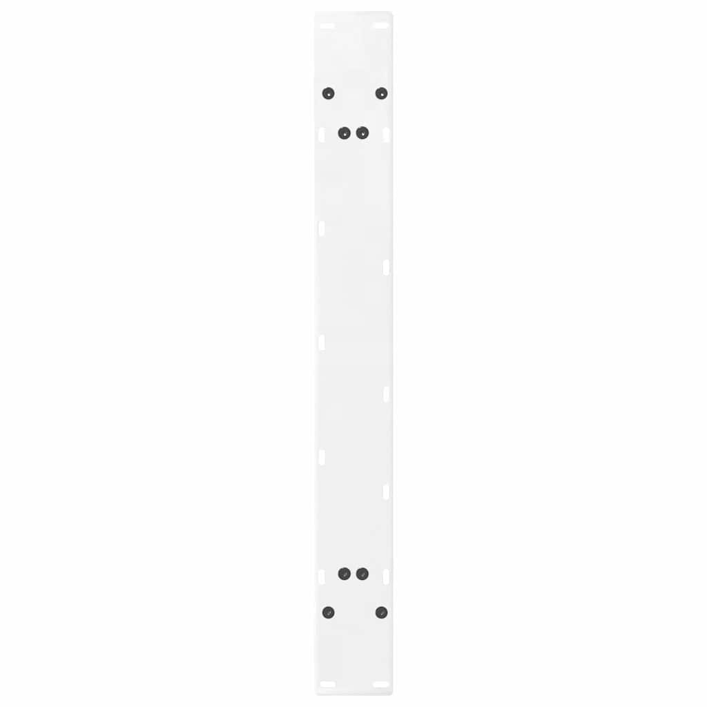 vidaXL Dining Table Legs A-Shaped 2 pcs White 90x(72-73) cm Steel