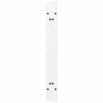 vidaXL Dining Table Legs A-Shaped 2 pcs White 90x(72-73) cm Steel