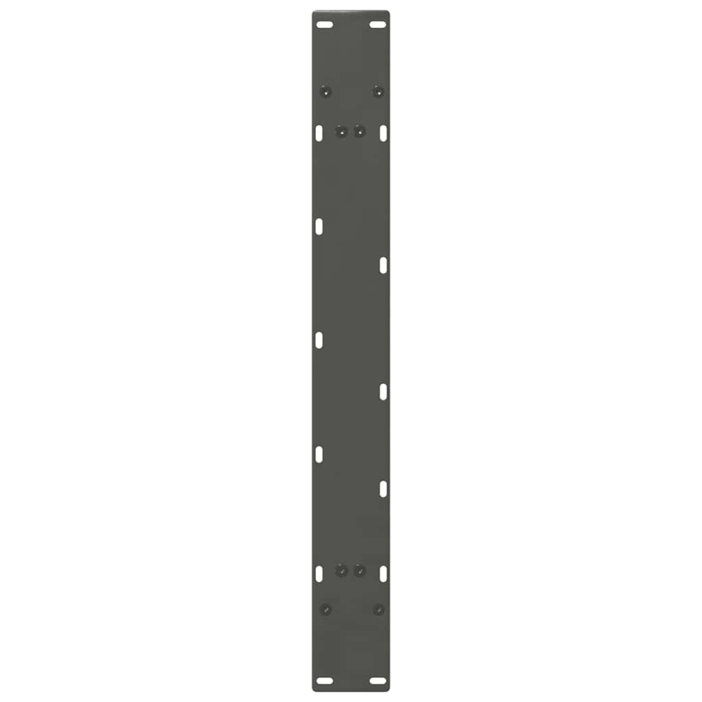 vidaXL Dining Table Legs A-Shaped 2 pcs Anthracite 90x(72-73) cm Steel