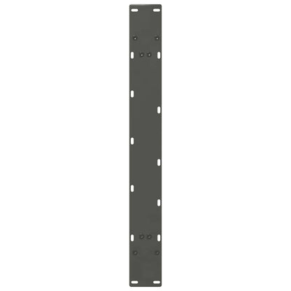 vidaXL Dining Table Legs A-Shaped 2 pcs Anthracite 90x(72-73) cm Steel
